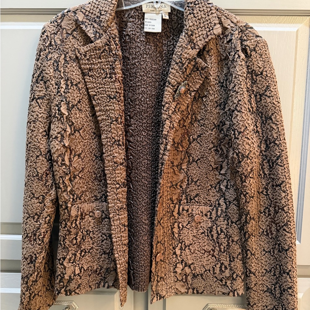 Persona Statement Chocolate Jacket - image 1